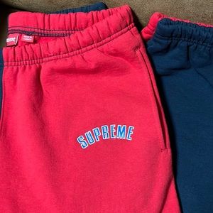 (Brand new) Supreme two-tone sweat pant